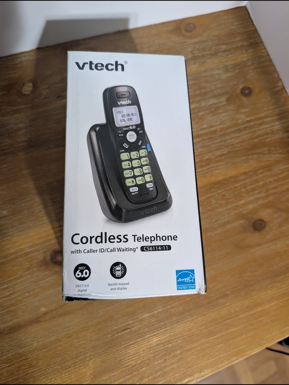 VTech CS6114-11 Cordless Phone DECT 6.0 Caller ID Backlit Display